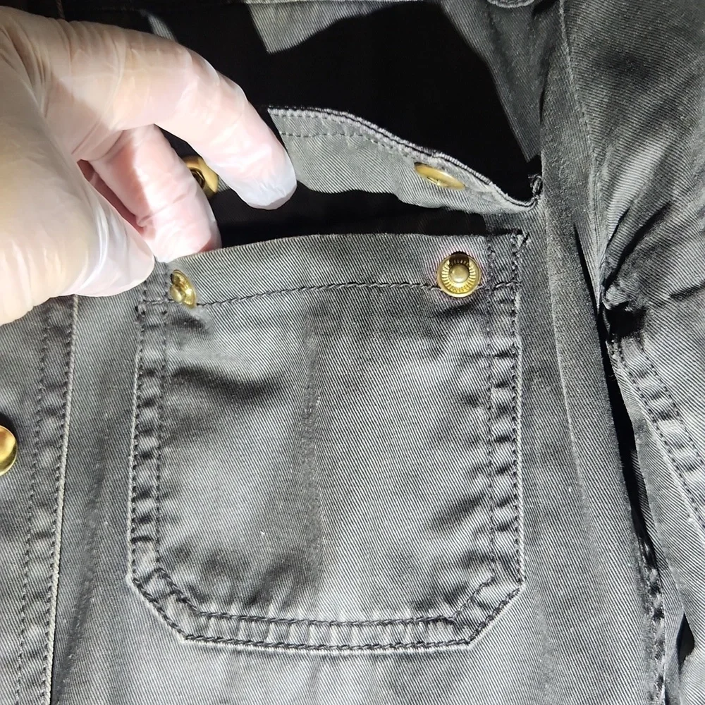 J.CREW Women's Black Military Style Jacket Size S.